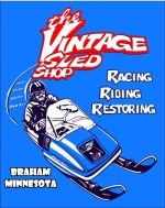 vintage sled shed
