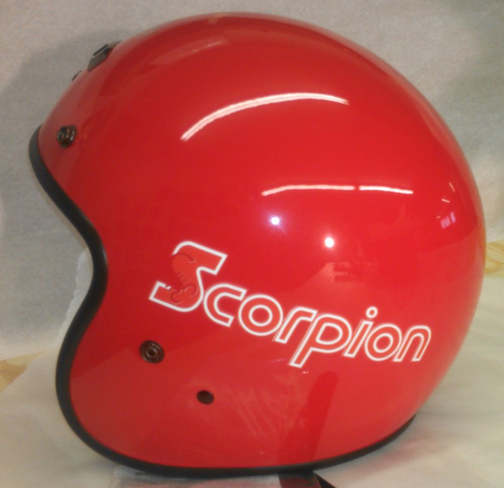 70s scorpion snowmobile helmet Scorpion Retro Vintage Style Sno