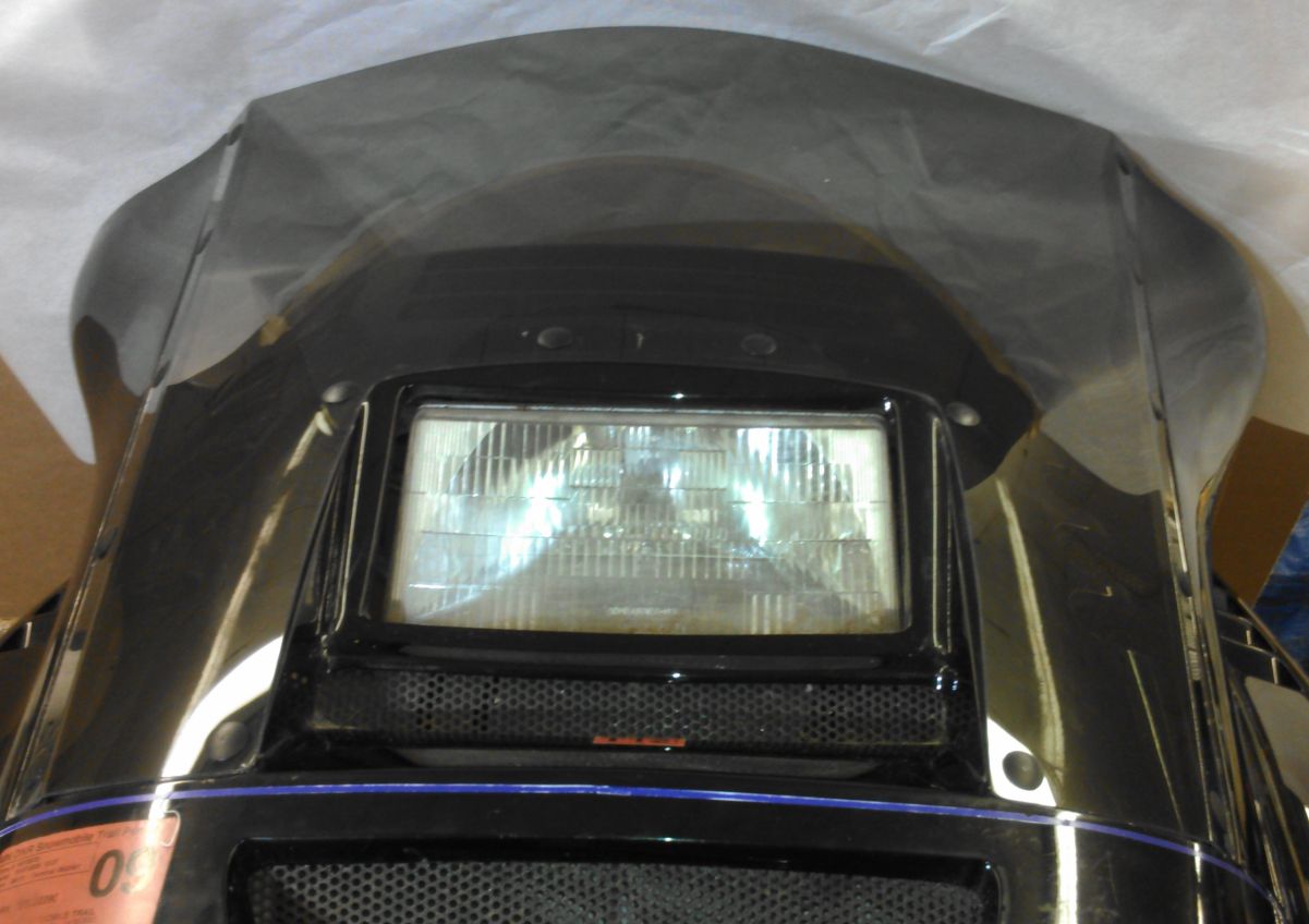 Vintage SkiDoo Snowmobile Winds